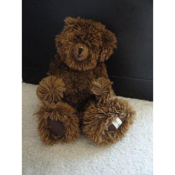 Vintage Handmade Brown "SMALL BEAR" By Sonia Small One Of A Kind Jointed 13″ - Picture 1 of 7